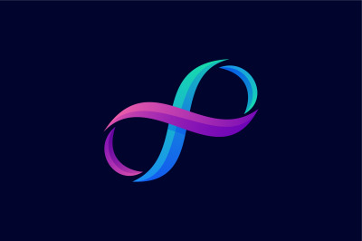 infinity vector template logo design