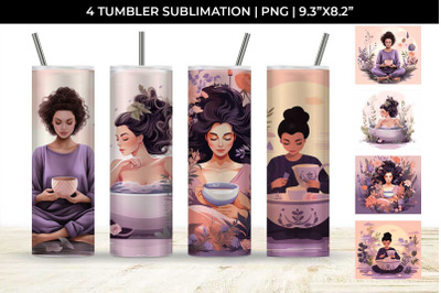 Tranquil Self-Care - Tumbler Wrap Sublimation Bundle