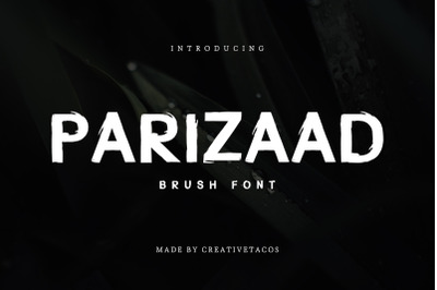 Parizaad Brush Font