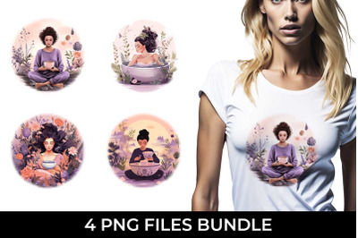 Tranquil Self-Care - T-Shirt Sublimation Bundle