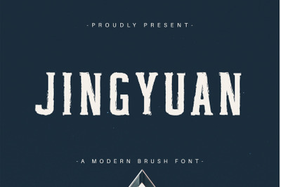 Jingyuan Brush Font