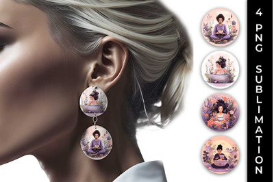 Tranquil Self-Care - Earrings Sublimation Bundle