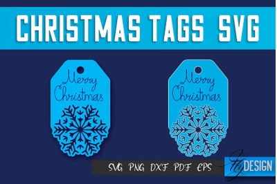 Christmas Tags SVG Design|Christmas Gift Decoration SVG | Gift Design