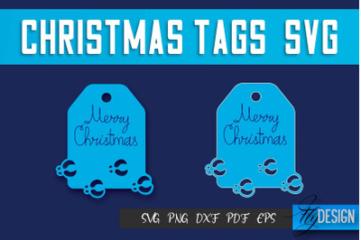Christmas Tags SVG Design|Christmas Gift Decoration SVG | Gift Design