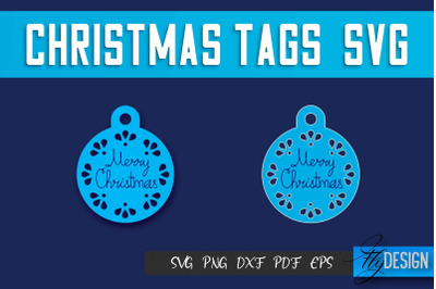 Christmas Tags SVG Design|Christmas Gift Decoration SVG | Gift Design
