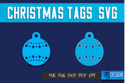 Christmas Tags SVG Design|Christmas Gift Decoration SVG | Gift Design