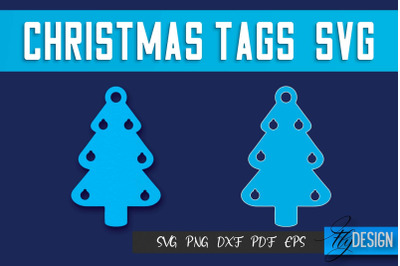 Christmas Tags SVG Design|Christmas Gift Decoration SVG | Gift Design
