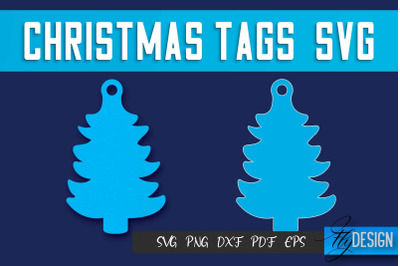 Christmas Tags SVG Design|Christmas Gift Decoration SVG | Gift Design
