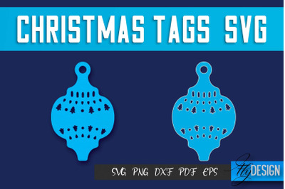 Christmas Tags SVG Design|Christmas Gift Decoration SVG | Gift Design