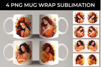 Embrace the Heart - Self-Acceptance Mug Wrap Sublimation Bundle