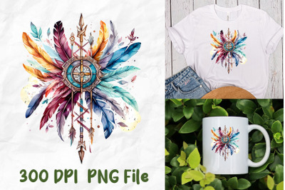 Hippie Arrow Feather Dreamcatcher