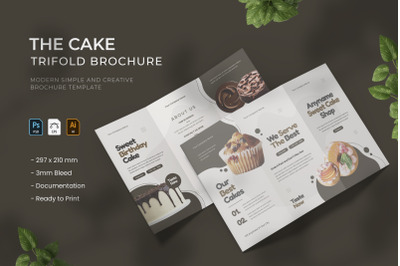 Cake - Trifold Brochure