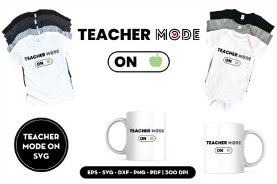 Teacher mode on SVG