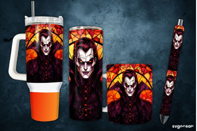 Halloween Vampire Wrap Bundle | Tumbler | Mug | Pen