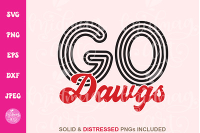 Go Dawgs SVG, Sports cut file