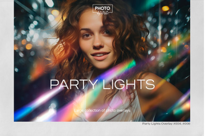 Party Lights Effect Overlays