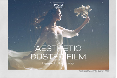 Aesthetic Dusted Film Effect Overlays