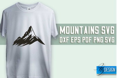 Mountains SVG Design | Mountain SVG | Camping SVG Design