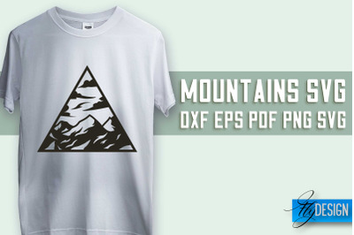 Mountains SVG Design | Mountain SVG | Camping SVG Design