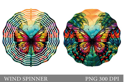 Butterfly Wind Spinner. Butterfly Spinner Sublimation