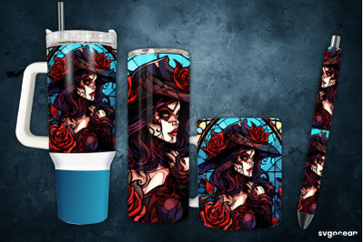 Halloween Enchantress Bundle | Tumbler | Mug | Pen