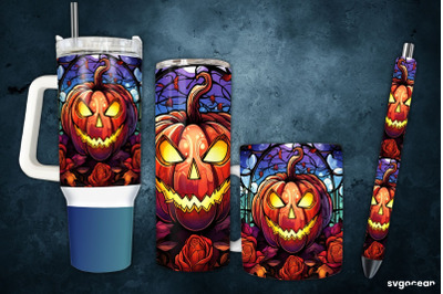 Halloween Pumpkin Bundle | Tumbler | Mug | Pen