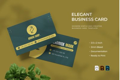 Elegant - Business Card