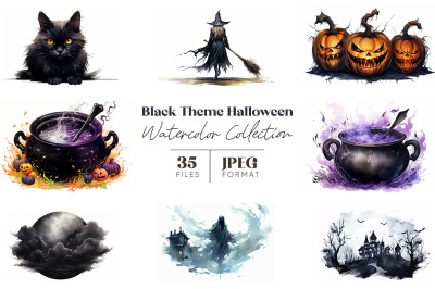 Black Theme Halloween