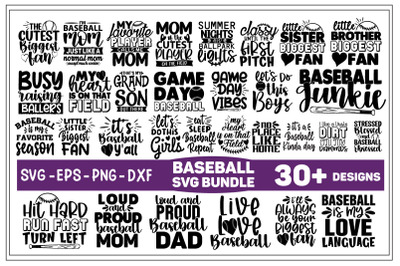 Baseball svg design bundle