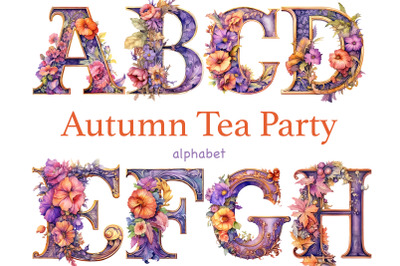 Autumn Alphabet Bundle | Halloween Letters