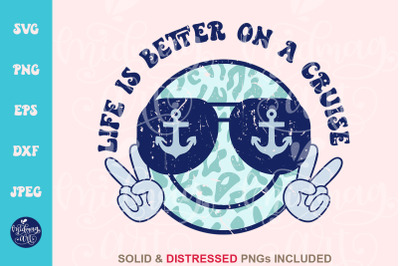Life is better on a Cruise SVG, Summer cut file