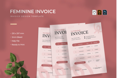 Feminine - Invoice