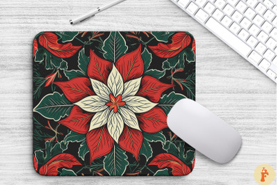 Poinsettia Floral Gothic Pattern