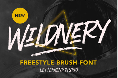 Wildnery - Freestyle Brush Font