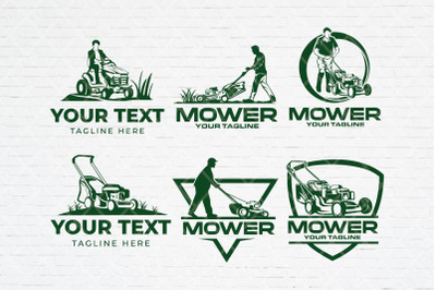 Lawn Mower Logo, Lawn Service Logo, Gardening Logo, Landscaping logo t