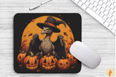 Archaeopteryx in Halloween Mouse Pad