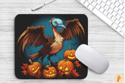 Archaeopteryx in Halloween Mouse Pad