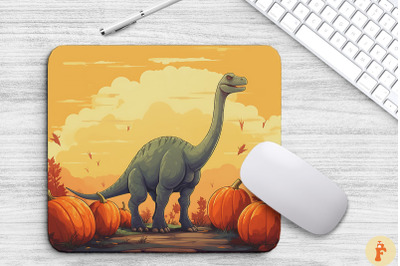 Brachiosaurus in Halloween Mouse Pad