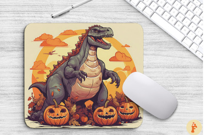 Iguanodon dino in Halloween Mouse Pad