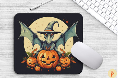 Pteranodon dino in Halloween Mouse Pad