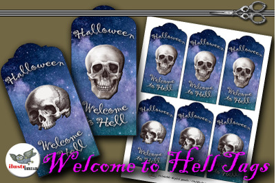 Welcome to Hell Gift Tags