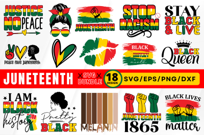 Juneteenth SVG Bundle