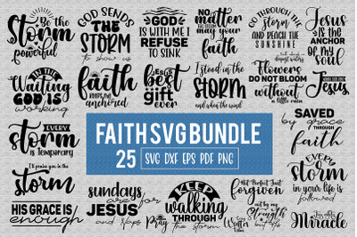 Faith SVG Bundle, Christian SVG Bundle