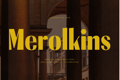 Merolkins Typeface