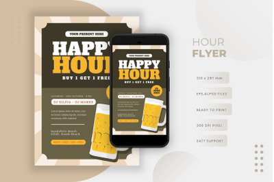 Happy Hour - Flyer