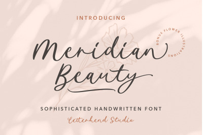 Meridian Beauty - Sophisticated Handwitten