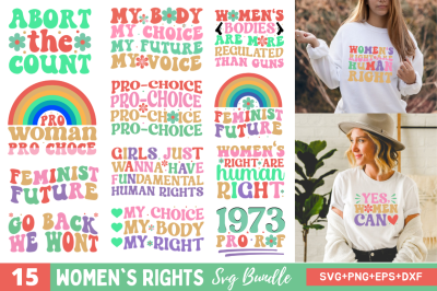 Women&#039;s Rights Svg Bundle