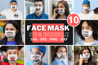 Face Mask SVG Bundle