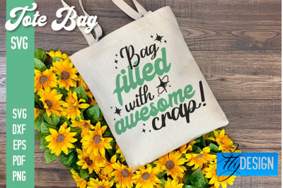 Tote Bag SVG | Shopping Bag Design | Bag SVG