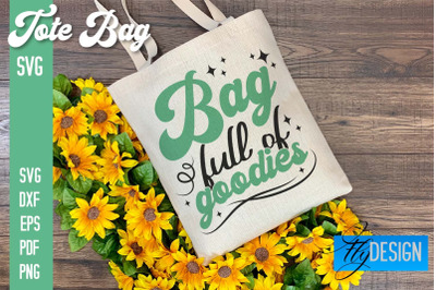 Tote Bag SVG | Shopping Bag Design | Bag SVG